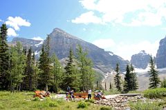 20 Haddo Peak And Mount Aberdeen, The Mitre From Plain Of Six Glaciers Teahouse Near Lake Louise.jpg